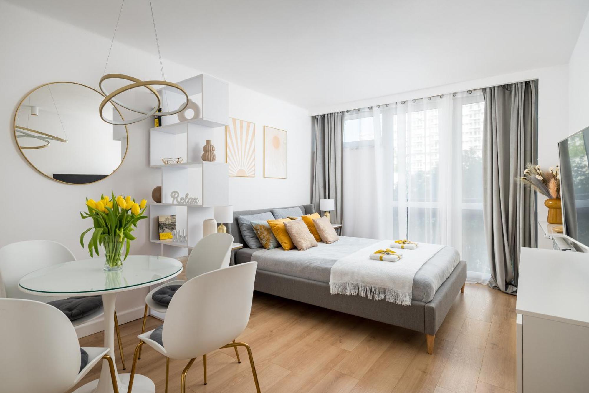Apartament Gold Premium 950 M To Station Parking Warszawa